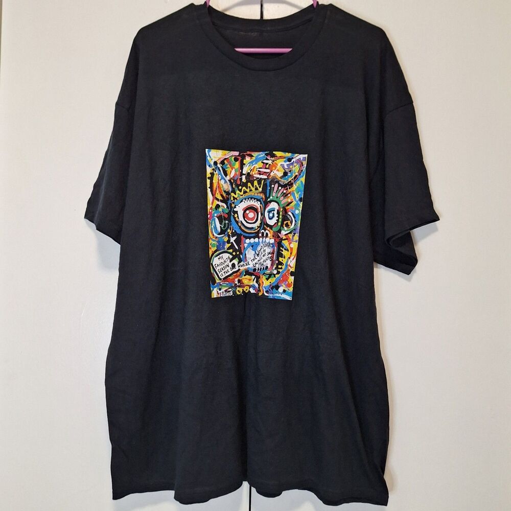 Jean-Michel Basquiat Men's Art T-Shirt Black